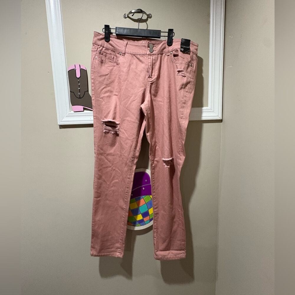 Soho Pink Boyfriend Jeans